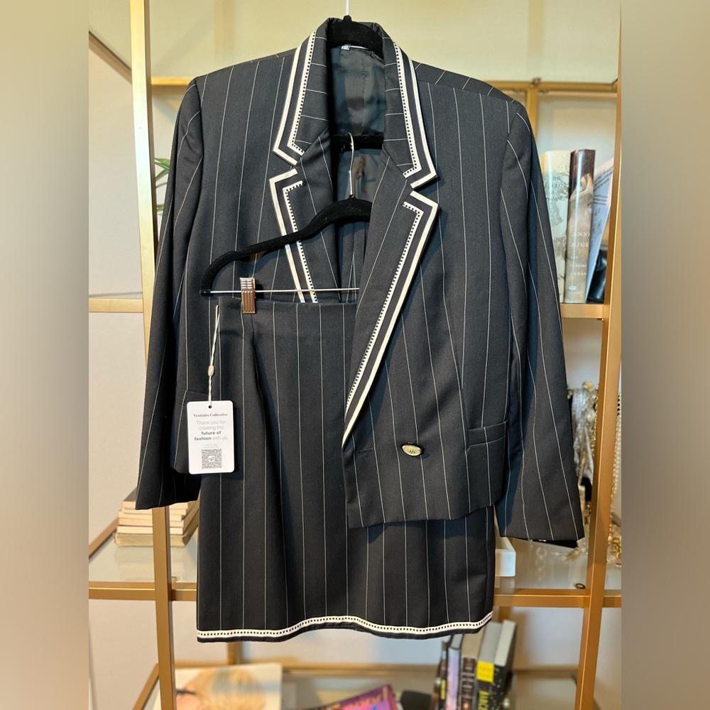 Vintage Gianni Versace skirt suit